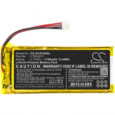 Batterij amplificateur oortelefoon xduoo x3 mark ii