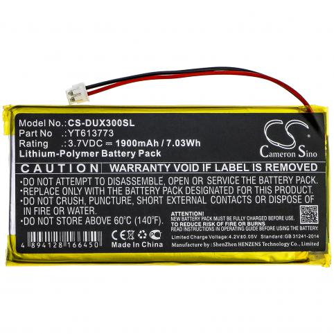 Batterij amplificateur oortelefoon xduoo x3