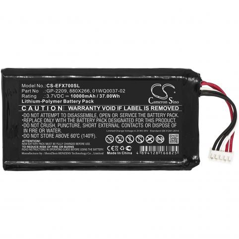 Batterij apparaat van meeteenheid exfo max 900 icert