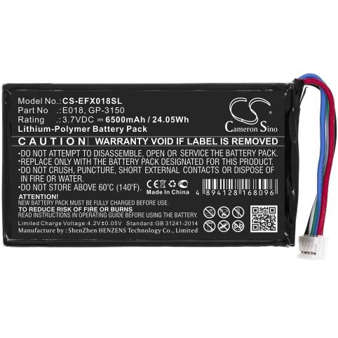 Batterij apparaat van meeteenheid exfo ox1