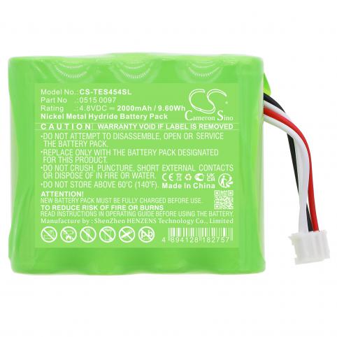 Batterij apparaat van meeteenheid testo 454 control