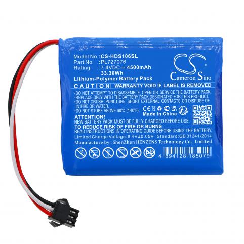 Batterij apparaat van meeteenheid hantek dso 1062b