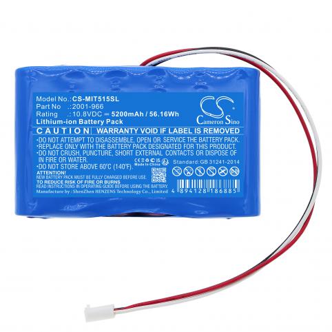 Batterij apparaat van meeteenheid megger mit515 insulation resistance tester