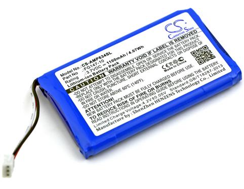 Batterij apparaat van meeteenheid amx rs634