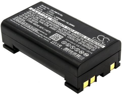 Batterij apparaat van meeteenheid pentax gps rtk
