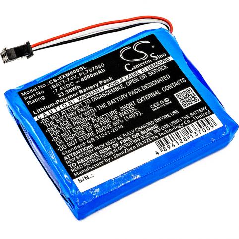 Batterij apparaat van meeteenheid extech ms6000 oscilloscopes