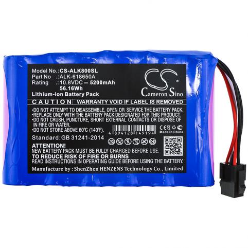 Batterij  eloik alk 618650a