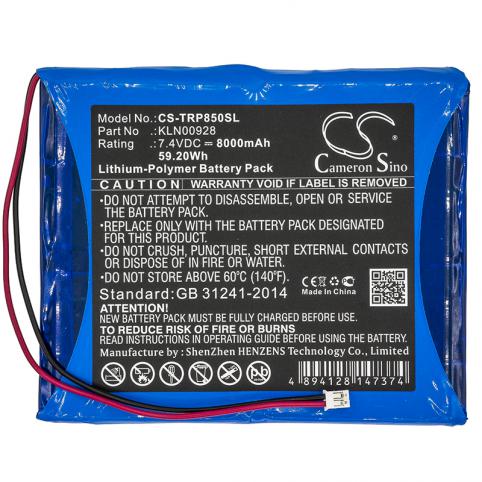 Batterij apparaat van meeteenheid trimble sps852 modular receiver