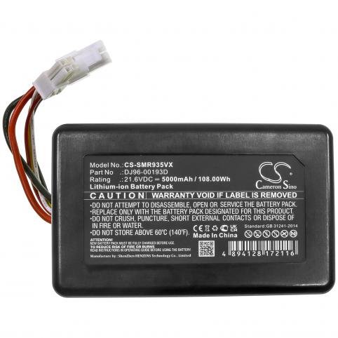 Batterij stofzuiger samsung vr2ak9350wk aa