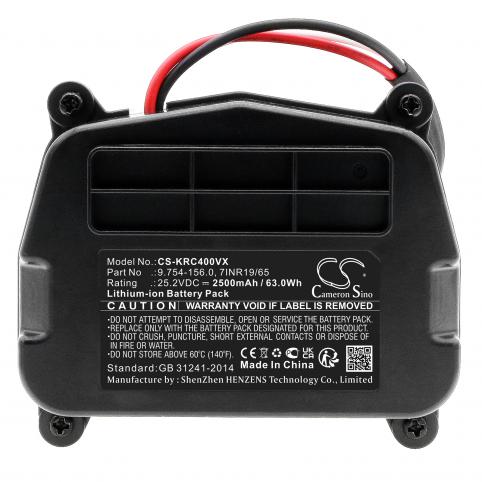 Batterij stofzuiger karcher vc4