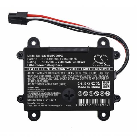 Batterij  bosch f016104898 indego m plus 700