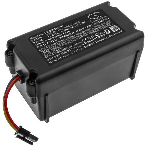 Batterij stofzuiger blaupunkt bpk vcbb1xs