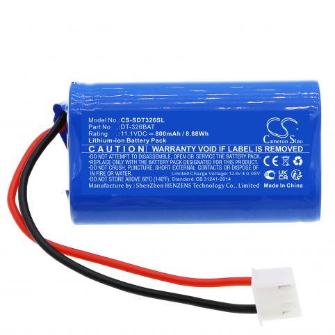 Batterij stofzuiger shimpo dt 326b strobe