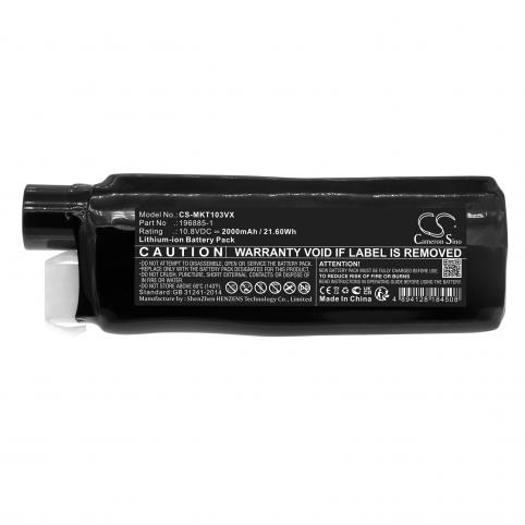 Batterij stofzuiger makita cl105dwn