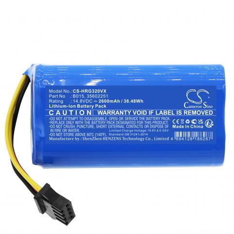 Batterij  hoover b015 hgo31