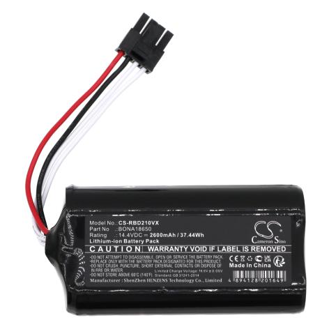 Batterij stofzuiger robzone duoro xcontrol 2