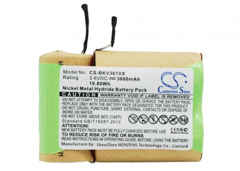 Batterij stofzuiger black decker v3610