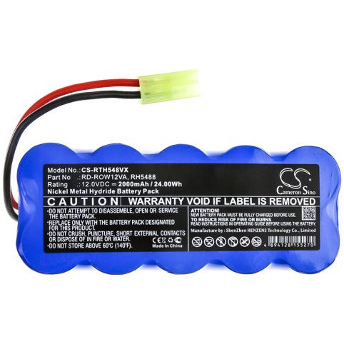 Batterij stofzuiger rowenta rh8460wh heeft 9 0