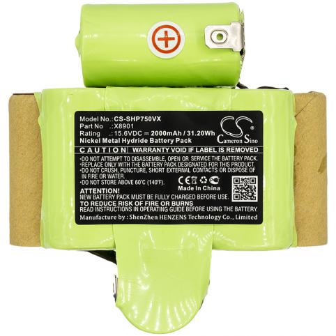 Batterij stofzuiger shark ep750st