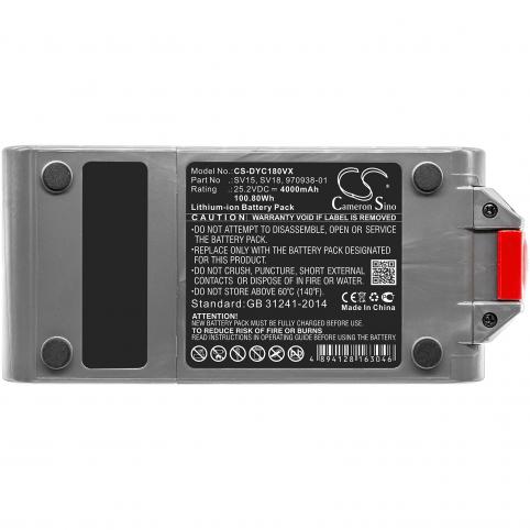 Batterij dyson 970425-01 v11 2020
