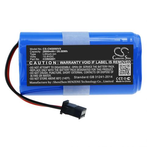 Batterij stofzuiger cecotec conga slim wet