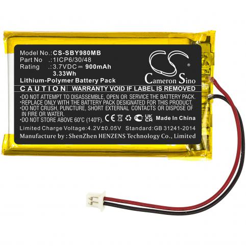 Batterij  sanitas 1icp6 30 48