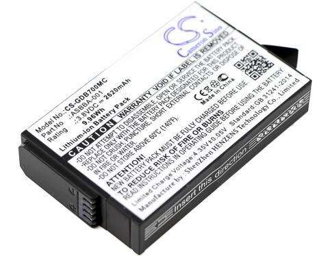 Batterij camera inscheping gopro fusion