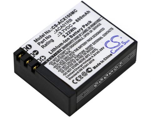 Batterij camera inscheping activeon cx gold