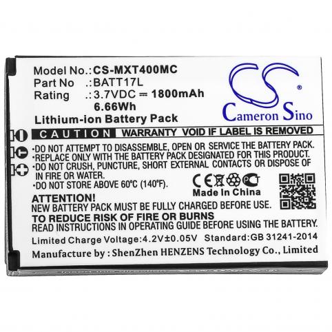 Batterij camcorder midland xtc400