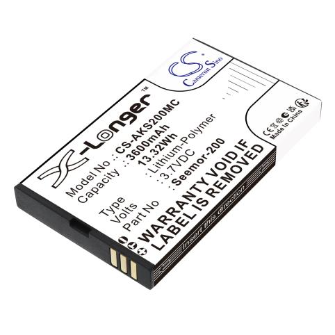 Batterij  akaso seemor 200