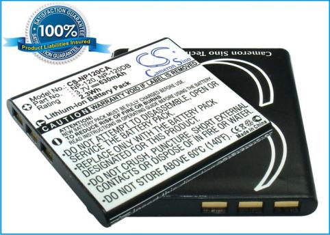 Batterij camcorder casio exilim ex zs15