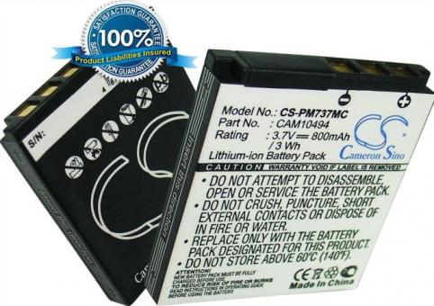 Batterij camcorder polaroid m737