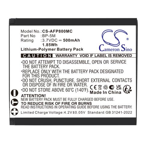 Batterij  agfaphoto bp 5m