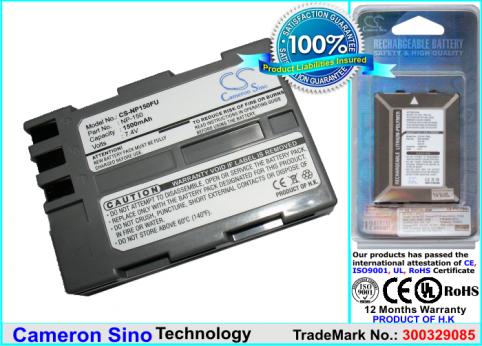 Batterij camcorder fujifilm finepix s5 pro