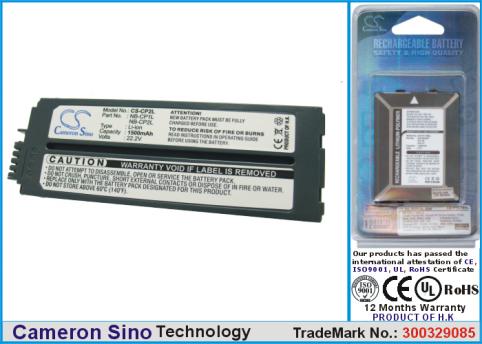 Batterij camcorder canon selphy cp 330