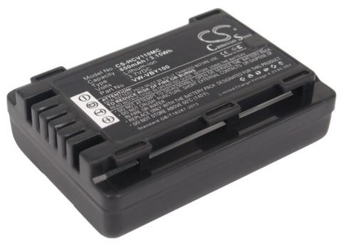 Batterij  panasonic haute capacitée vw-vby100 hc-v110