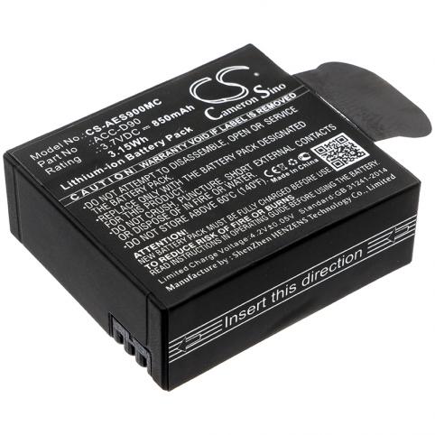 Acc d90 d90 batterij camescope aee