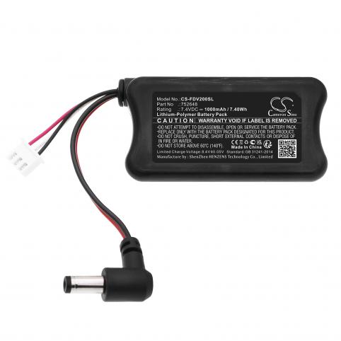 752648 dominator v2 batterij casque realite virtuelle fatshark