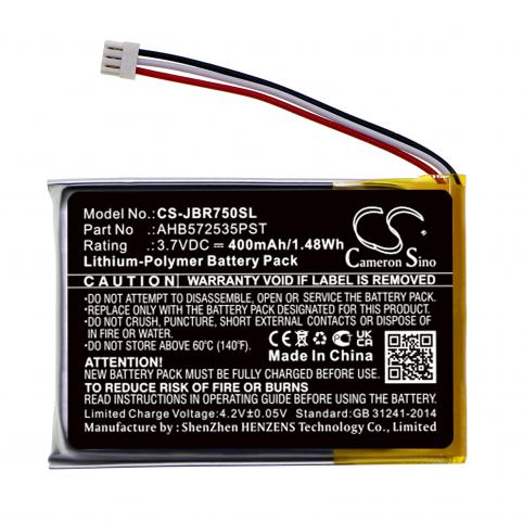 Batterij helm zonder fil jabra evolve 75