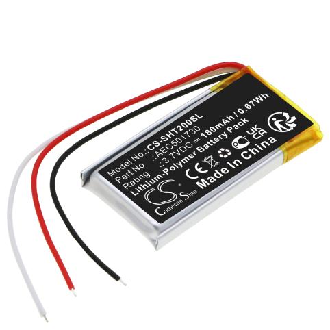 Batterij helm zonder fil shure rmce bt2