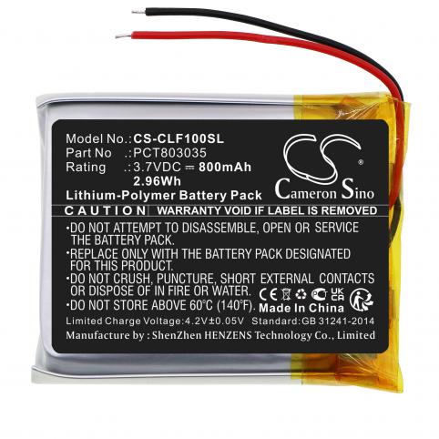 Batterij helm zonder fil cleer enduro anc