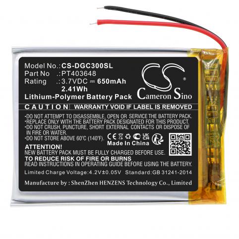 Batterij helm zonder fil denon ah gc30