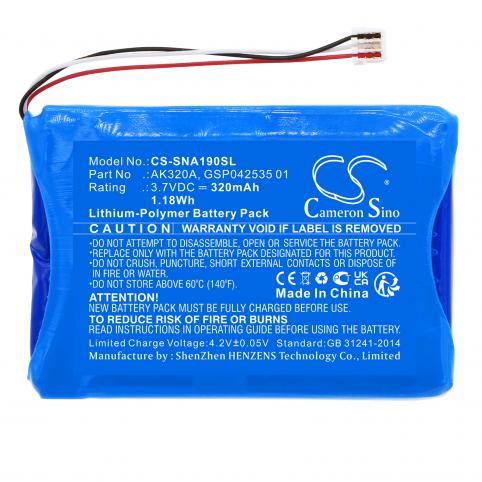 Batterij helm zonder fil agfeo ip multi cell