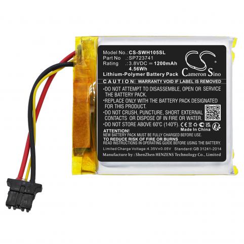 Batterij  sony sp723741 wh-1000xm5 charging case