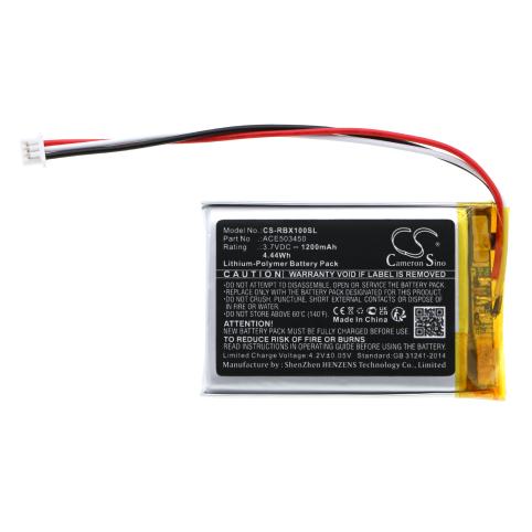 Batterij helm zonder fil razer barracuda x