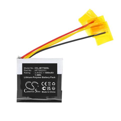 Batterij  jbl hpt693331 live 760nc