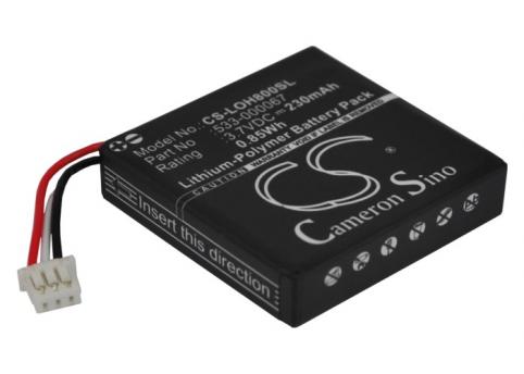Batterij helm zonder fil logitech h800