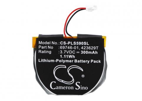 Batterij helm zonder fil plantronics pulsar 590