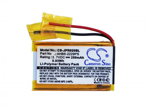 Batterij helm zonder fil jabra pro 930