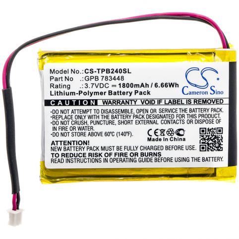 Batterij  telex gpb 783448